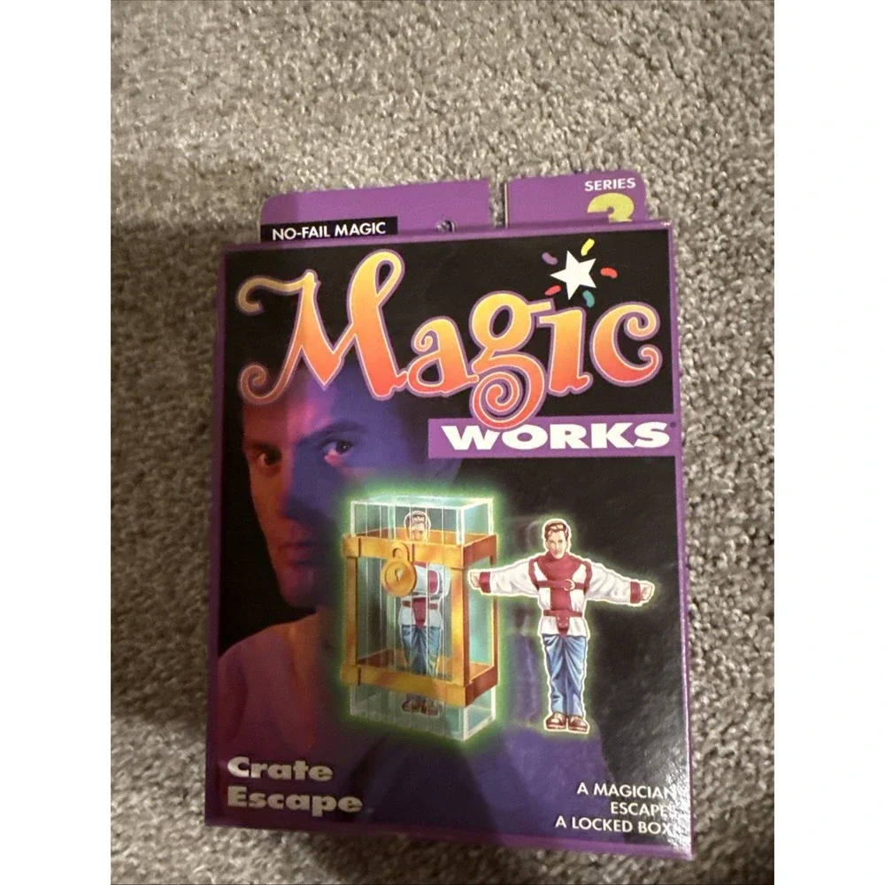 New Magic Works Great Escape 1995 Milton Bradley Made In Usa